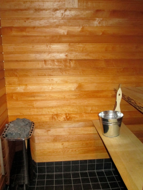 Did I mention I have a sauna?! I had never even been in a sauna before coming to Estonia.